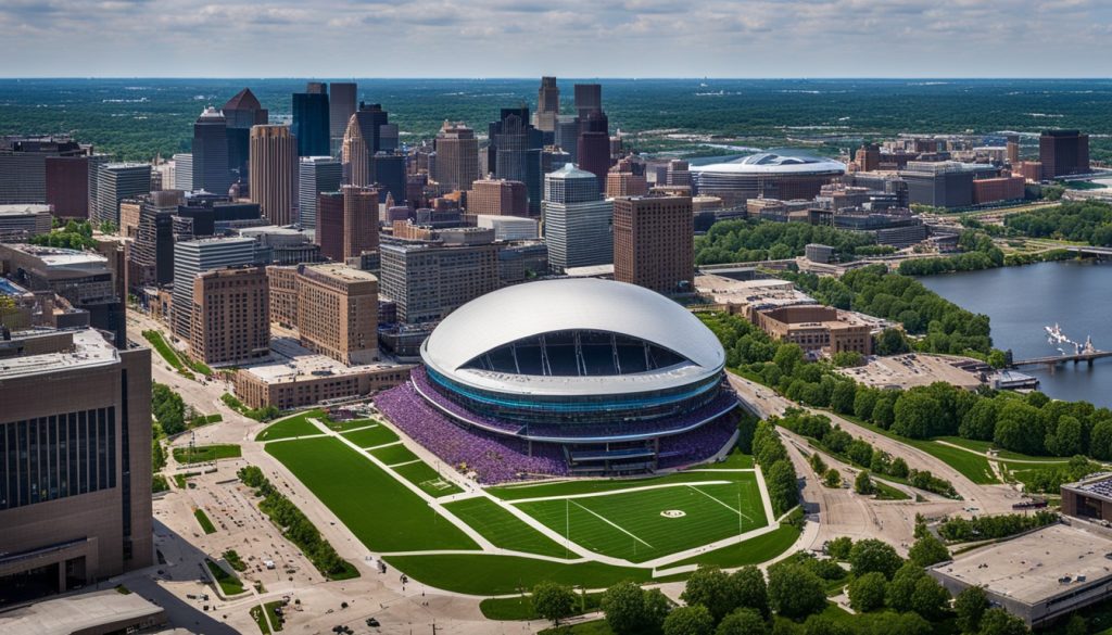 Minnesota sports teams and stadiums