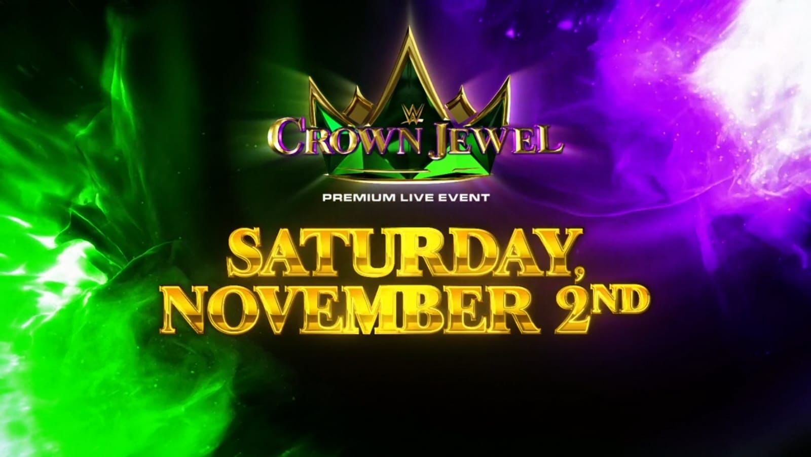 WWE Crown Jewel November 2nd 2024 announced