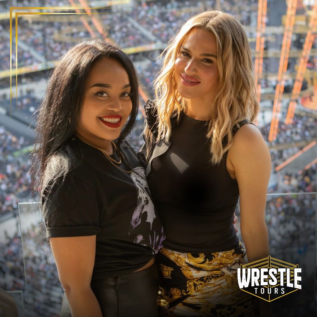 WrestleMania 39 CJ Perry So Fi Stadium LA 2023 - Wrestle Tours