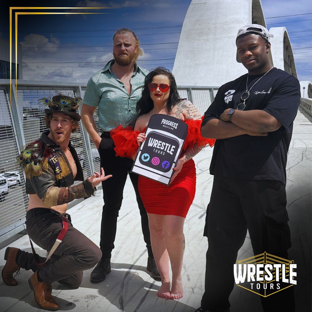 WrestleMania 39 Lana Austin, Charles Crowley Rob Drake Lana Man Like Dereiss 2024 WrestleTours