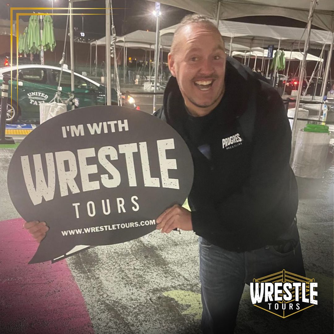 WrestleMania 39 Mike Angus Maddog wrestletours 2023