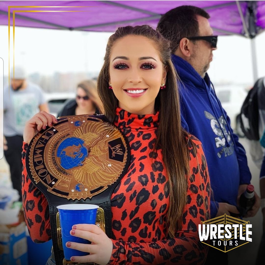 WrestleMania Mania Club Tail Gate Sophie wrestletours