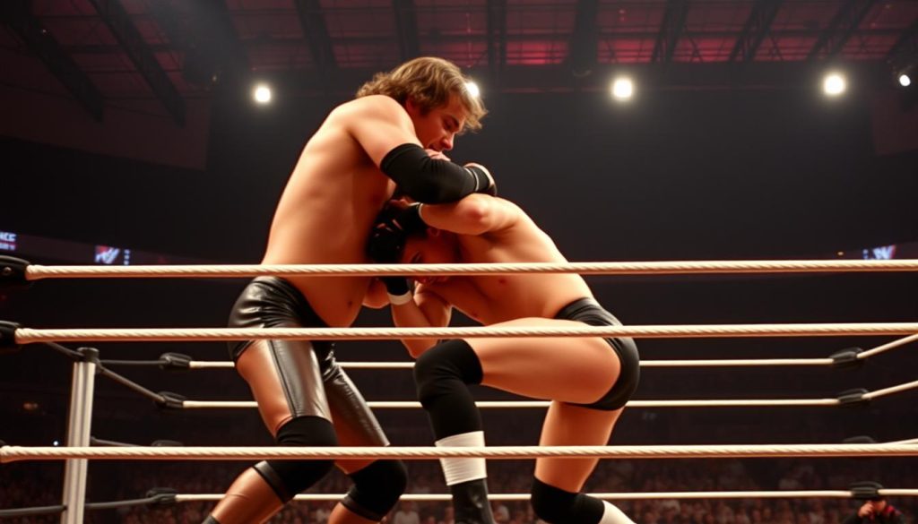Technical wrestling match from Saturday Night Main Event featuring The Rockers