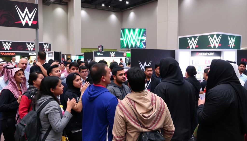 WWE fan event in Riyadh during previous Saudi Arabia show, preview of WrestleMania 43 week activities